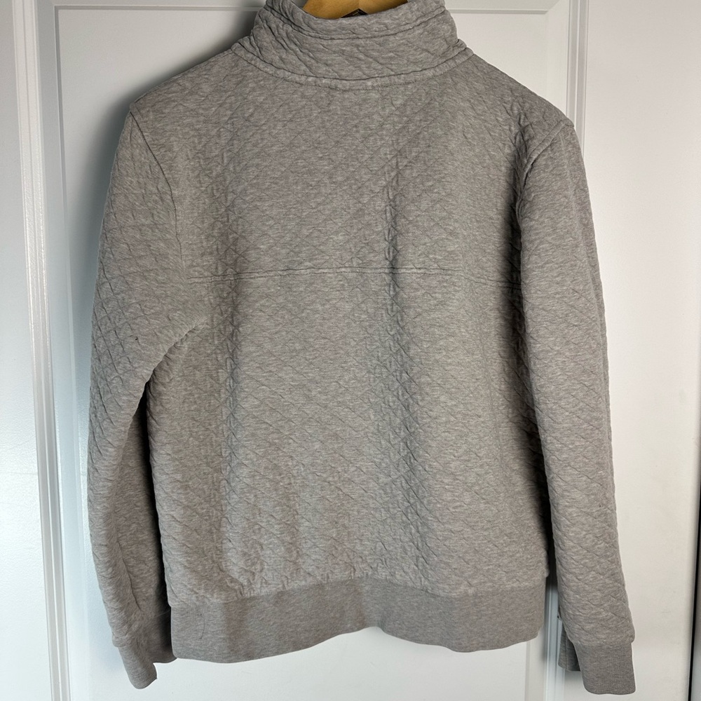 Patagonia Organic Cotton Quilt Snap-T Pullover - Size L - LinkedIn Logo - Picture 8 of 11